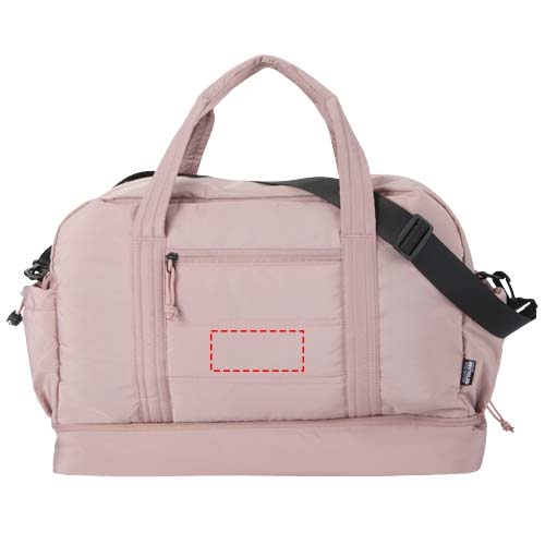 Puffer GRS gerecycleerde duffelbag met geïsoleerde bodem 30L