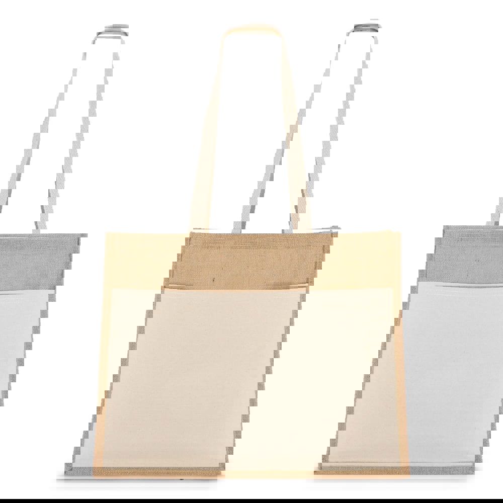 Jute Tote bag OEKO-TEX® 45 x 12 x 35cm 320g/m²