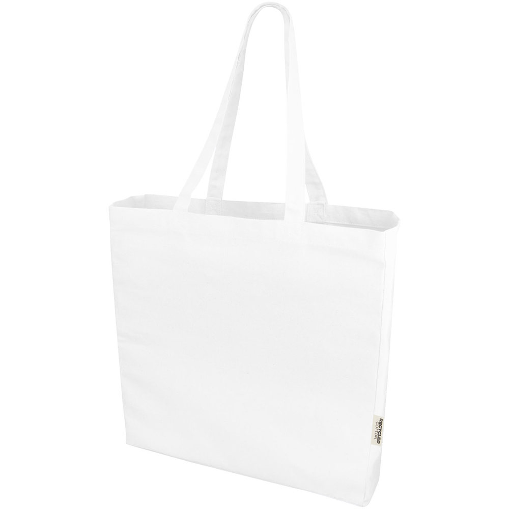 Odessa 220 g/m² GRS gerecyclede totebag 13L - Wit
