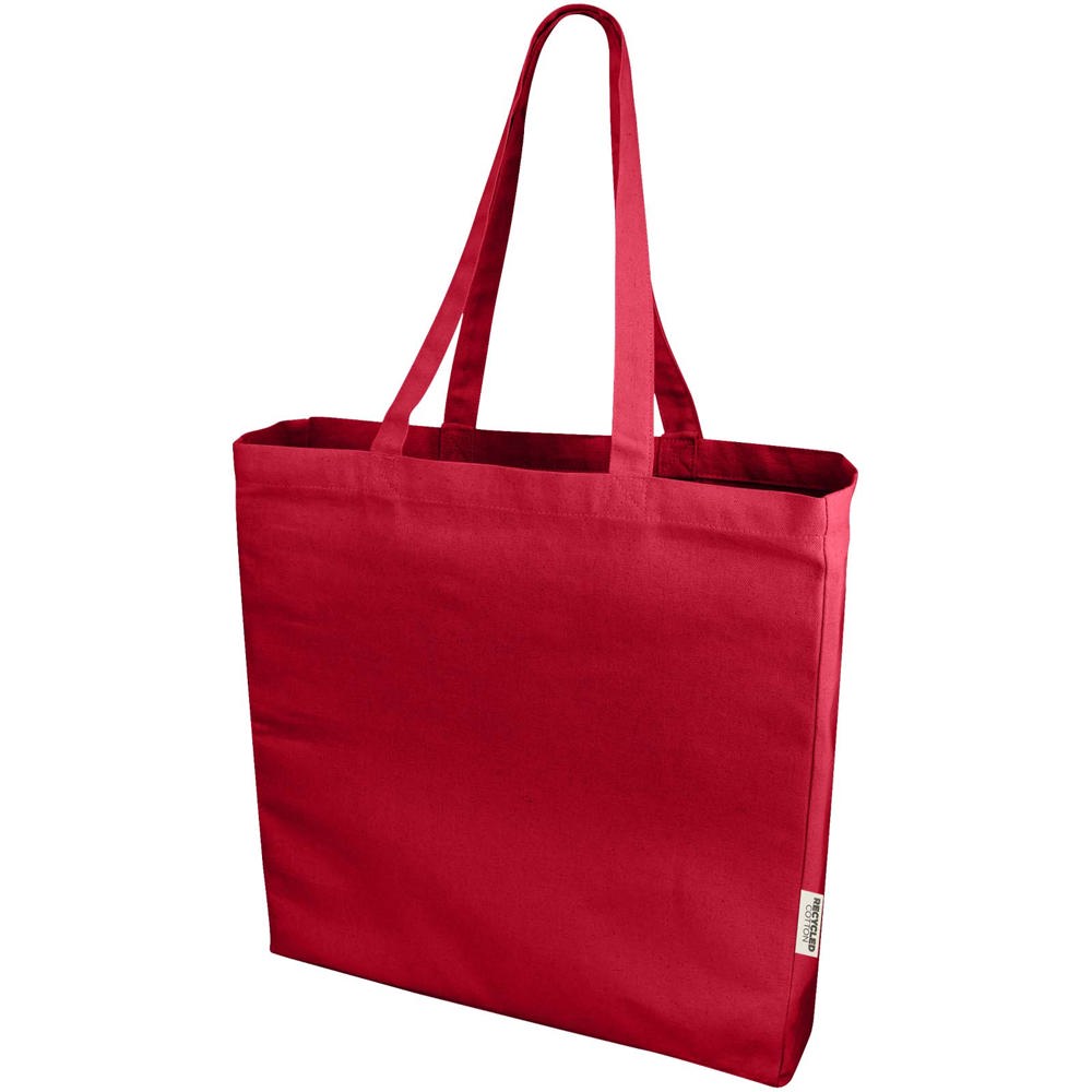 Odessa 220 g/m² GRS gerecyclede totebag 13L - Rood