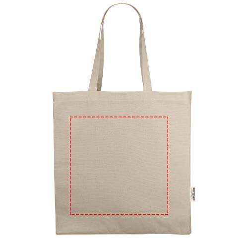 Odessa 220 g/m² GRS gerecyclede totebag 13L