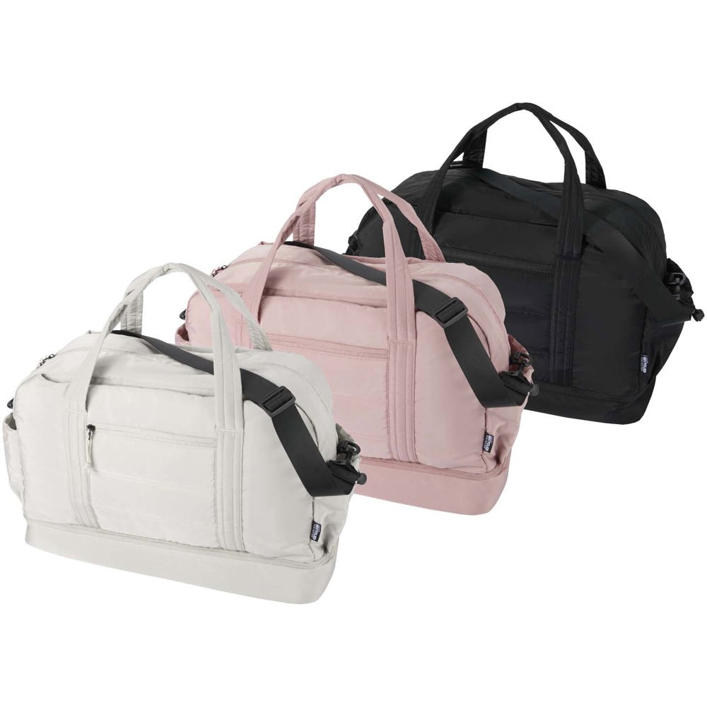 Puffer GRS gerecycleerde duffelbag met geïsoleerde bodem 30L